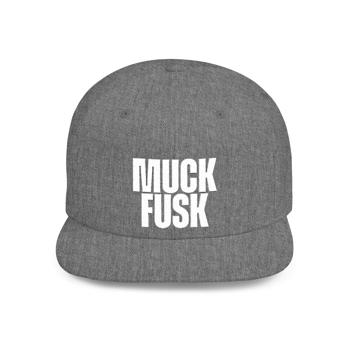 MUCK FUSK - White Embroidery