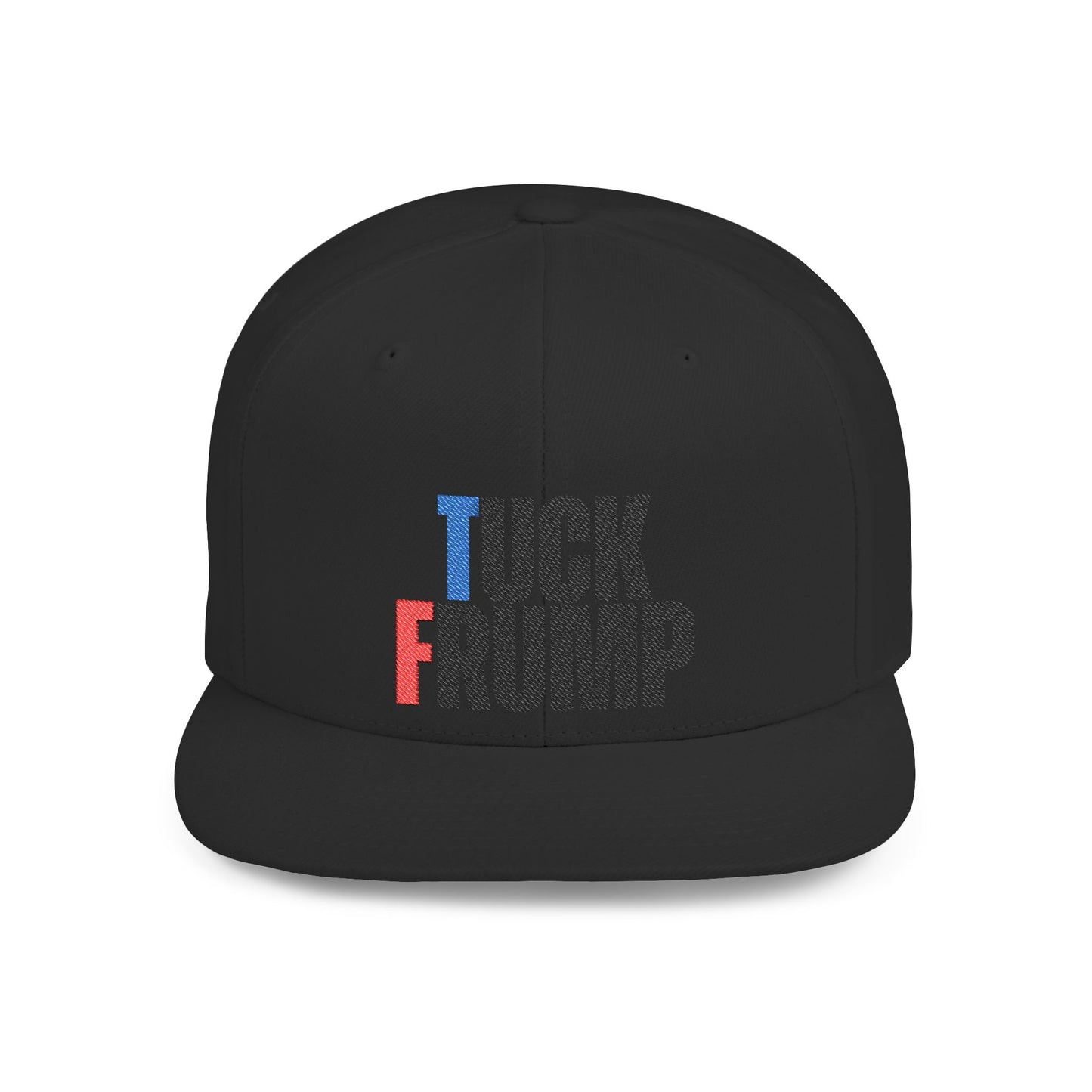 TUCK FRUMP - Black Blue and Red Embroidery