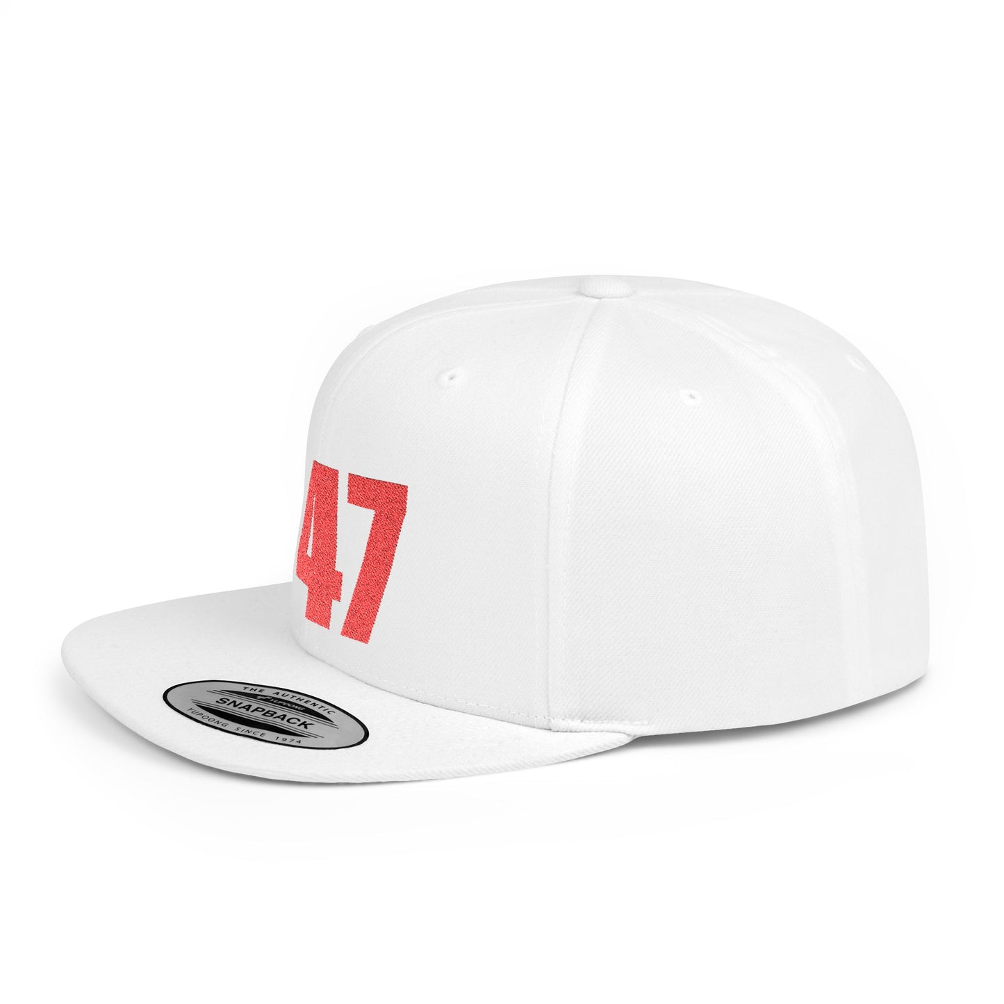 F47 Political Statement Hat – Anti-Trump, Satirical Humor Hat (Red Embroidery)