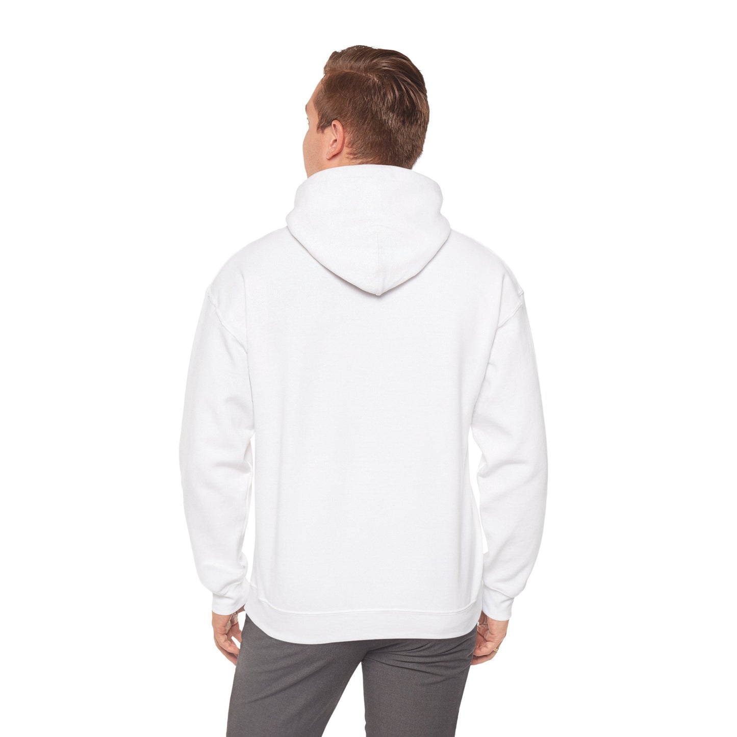 Anti MAGA Social Club White Hoodie, Unisex Sweatshirt, Protest Apparel, Political Statement Wear, Activist Clothing, Front