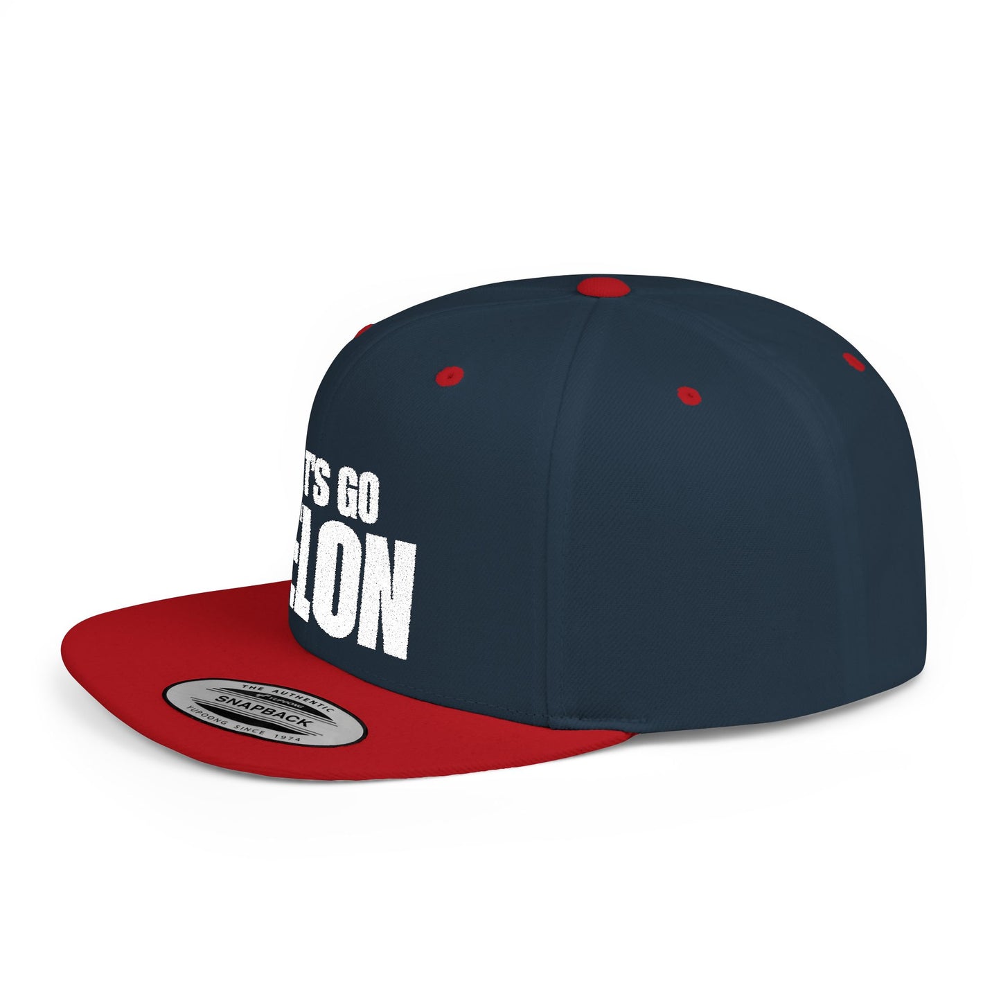 Let’s Go Felon Political Statement Hat – The Bastos Brand (White Embroidery)