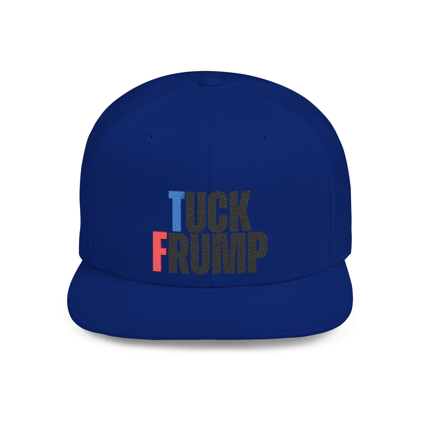 TUCK FRUMP - Black Blue and Red Embroidery