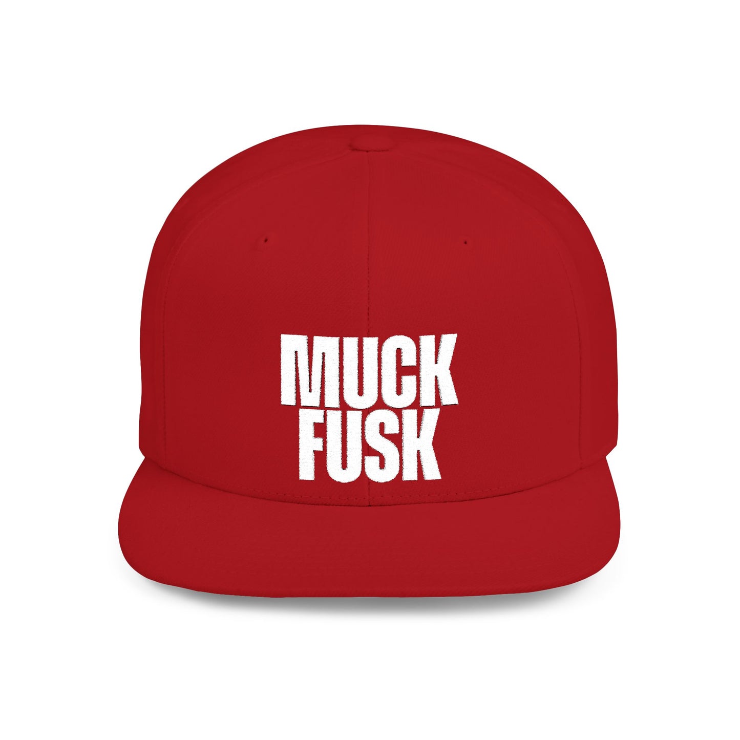 MUCK FUSK - White Embroidery