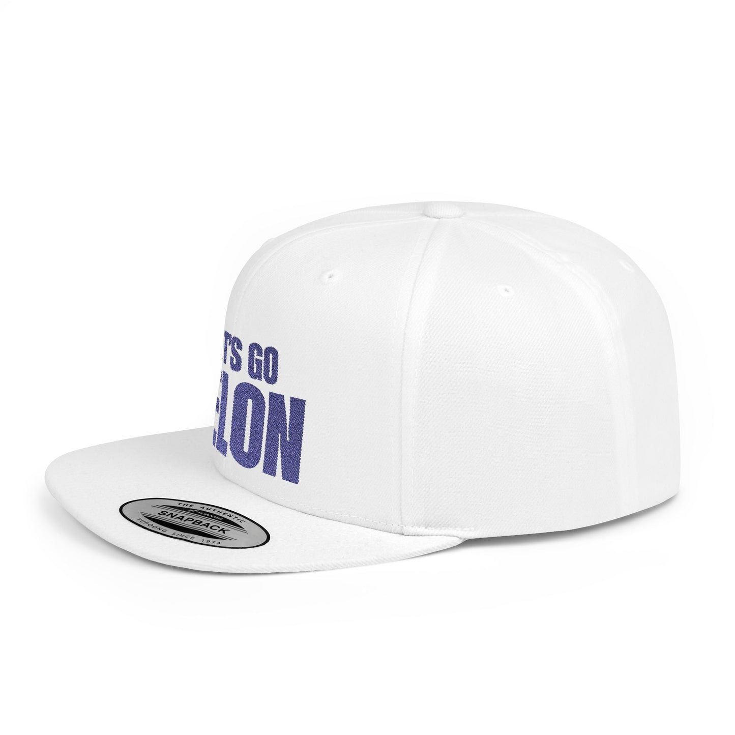 Let’s Go Felon Political Statement Hat – The Bastos Brand (Blue Embroidery)