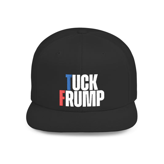 TUCK FRUMP - White Blue and Red Embroidery