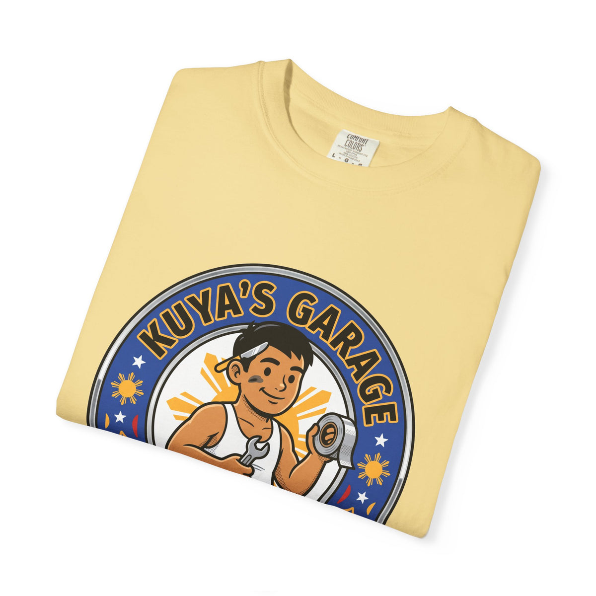 Kuya's Garage Ako Na Funny Filipino T-Shirt, Fil-Am Gift, Comfort Colors Tee