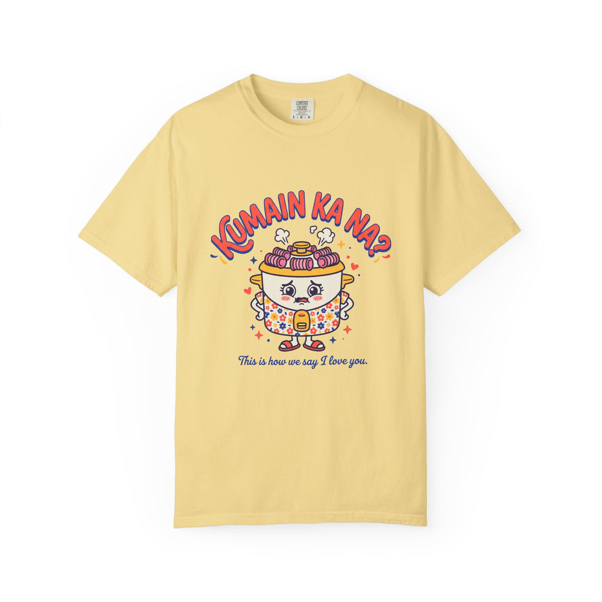 Kumain Ka Na Rice Cooker Tita Funny Filipino T-Shirt, Fil-Am Gift, Comfort Colors Tee