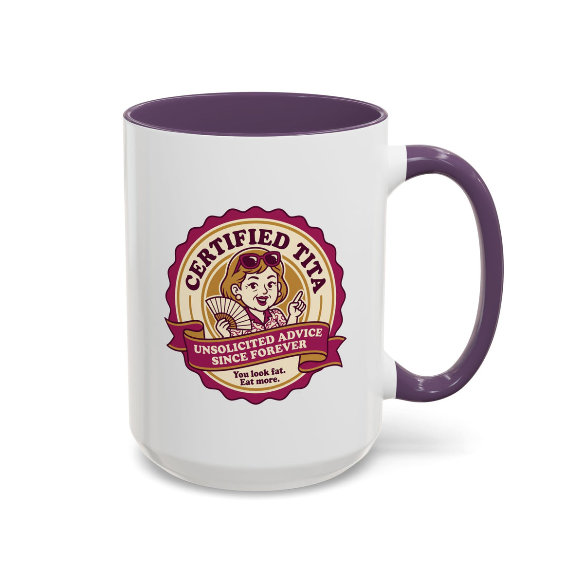 Certified Tita Unsolicited Advice Funny Filipino Mug, Filipino Coffee Mug Gift