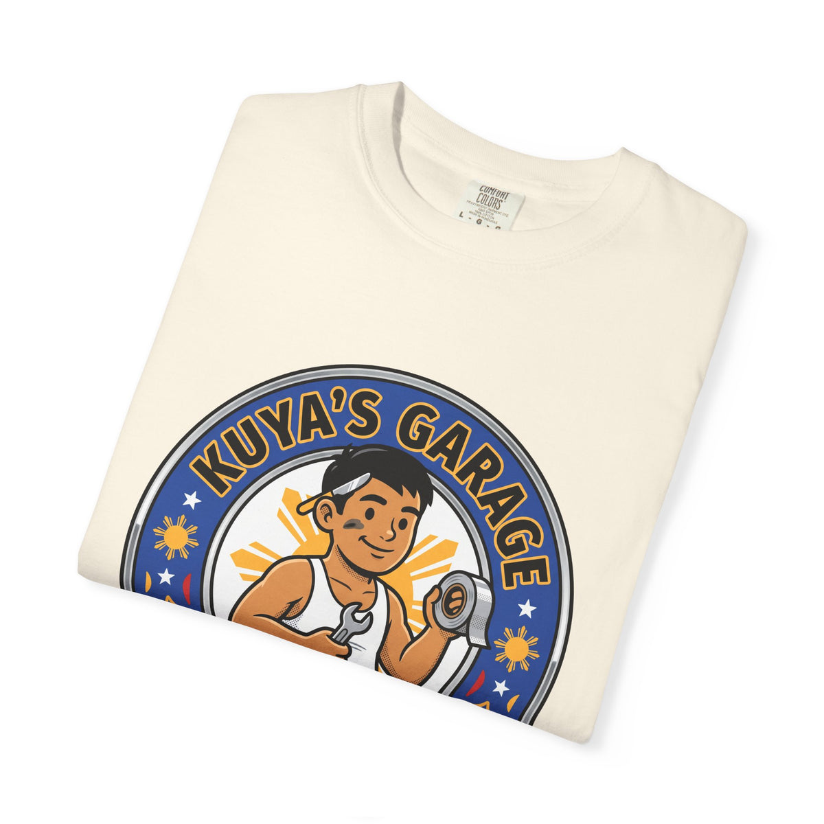 Kuya's Garage Ako Na Funny Filipino T-Shirt, Fil-Am Gift, Comfort Colors Tee
