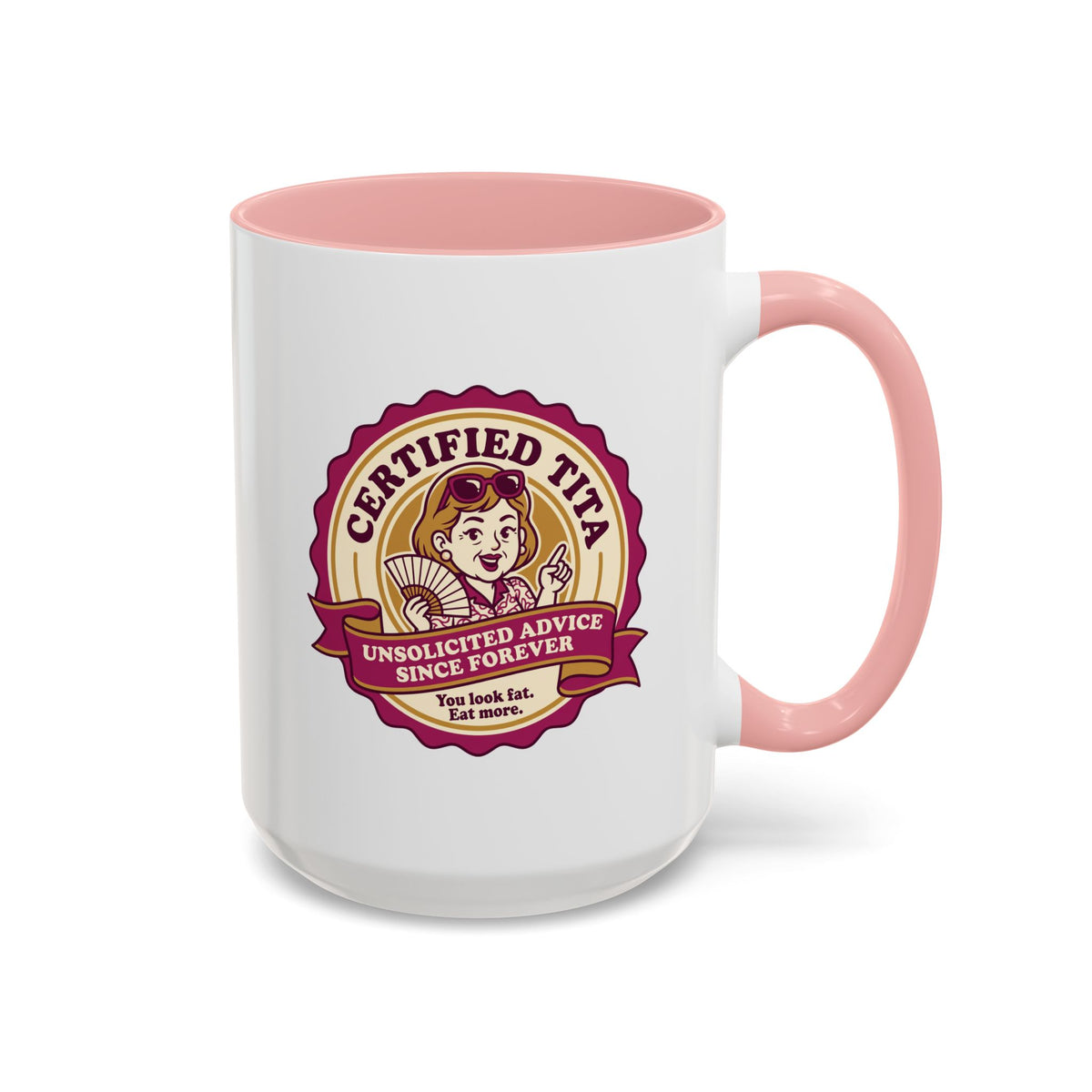 Certified Tita Unsolicited Advice Funny Filipino Mug, Filipino Coffee Mug Gift