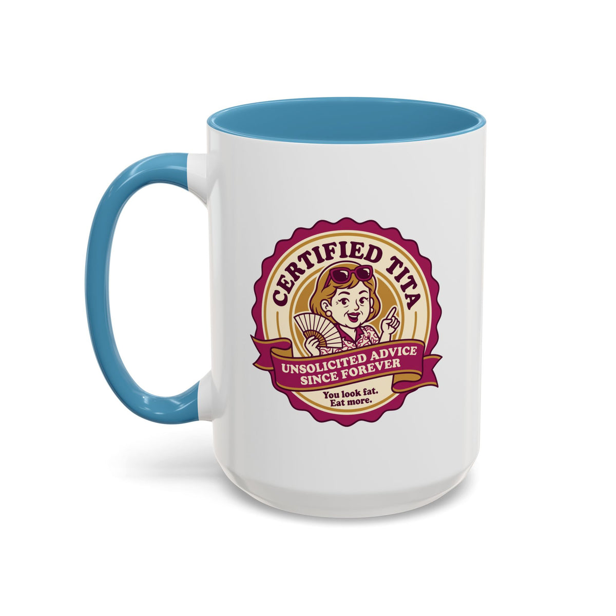 Certified Tita Unsolicited Advice Funny Filipino Mug, Filipino Coffee Mug Gift