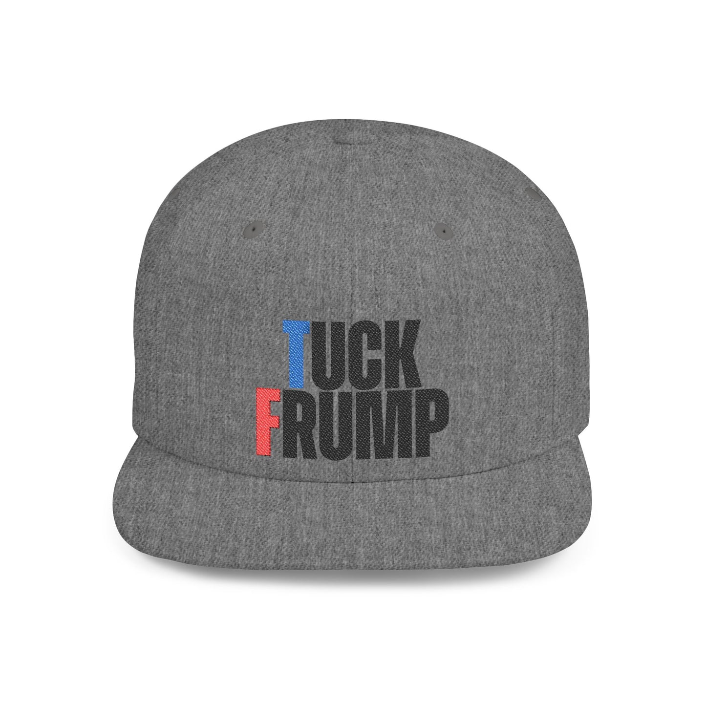 TUCK FRUMP - Black Blue and Red Embroidery