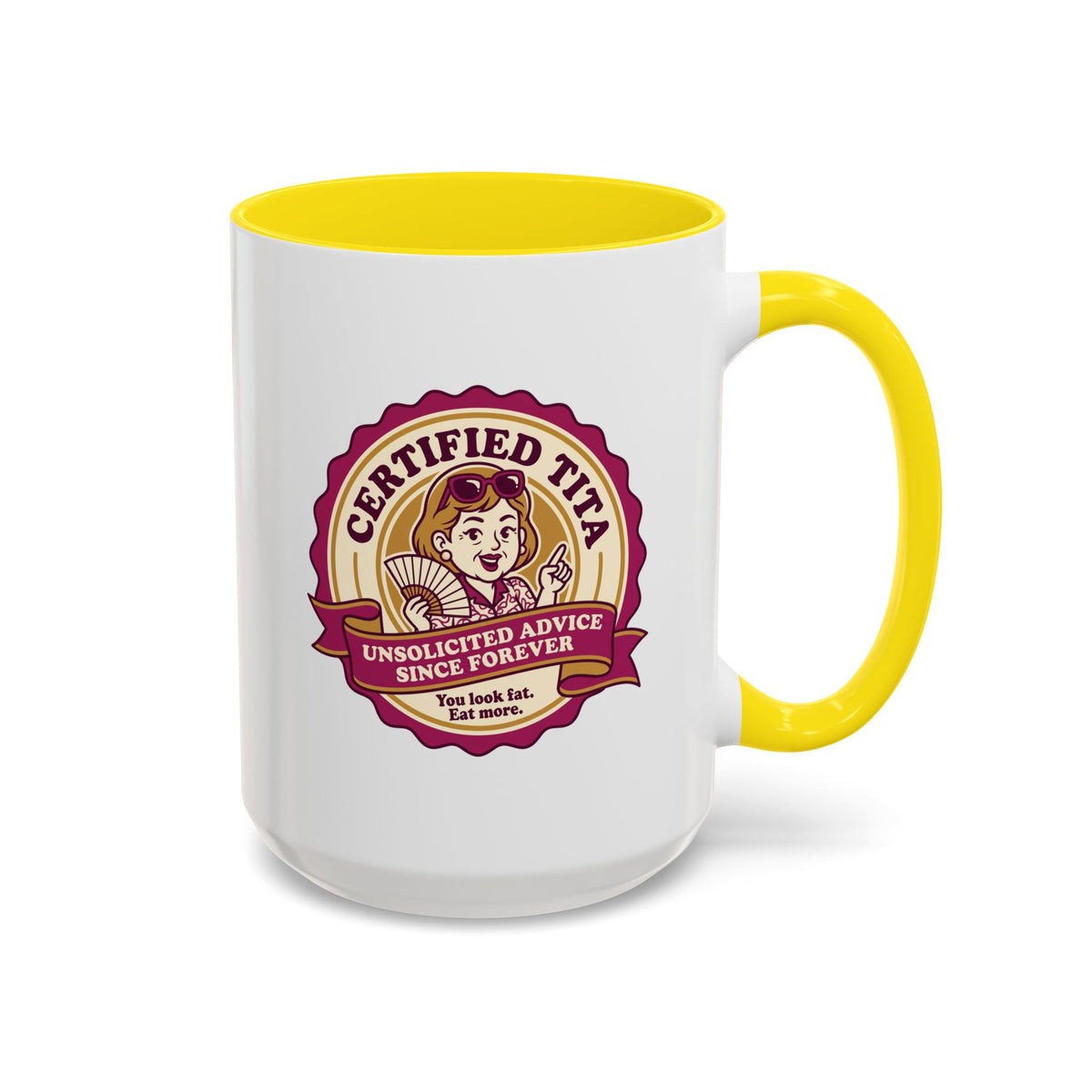 Certified Tita Unsolicited Advice Funny Filipino Mug, Filipino Coffee Mug Gift