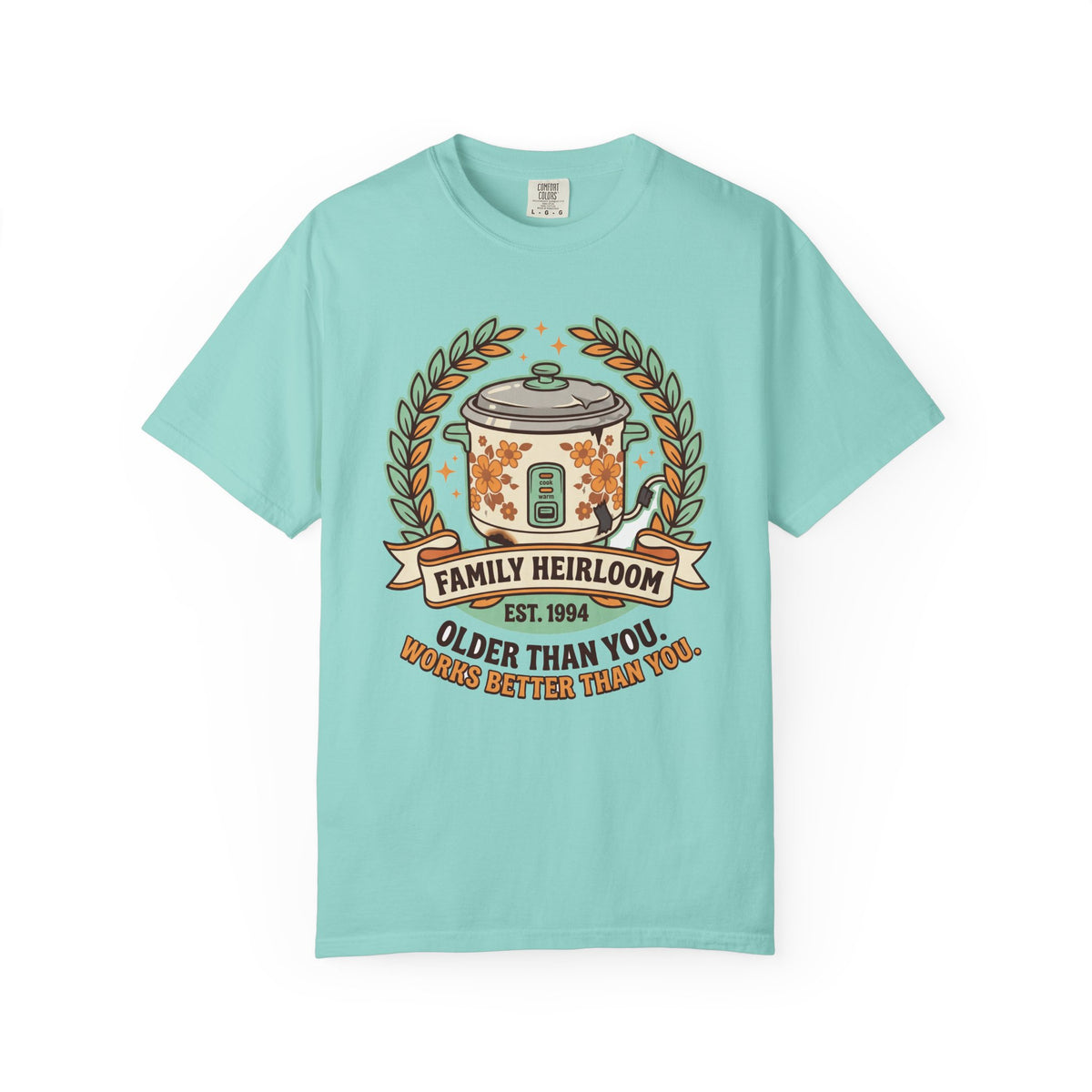 Rice Cooker Family Heirloom Est 1994 Funny Asian T-Shirt, Fil-Am Gift, Comfort Colors Tee