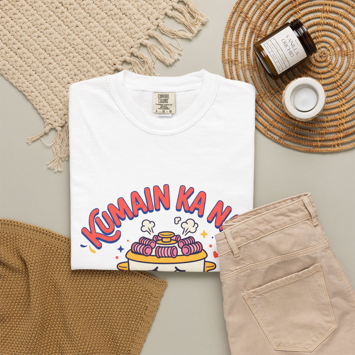 Kumain Ka Na Rice Cooker Tita Funny Filipino T-Shirt, Fil-Am Gift, Comfort Colors Tee