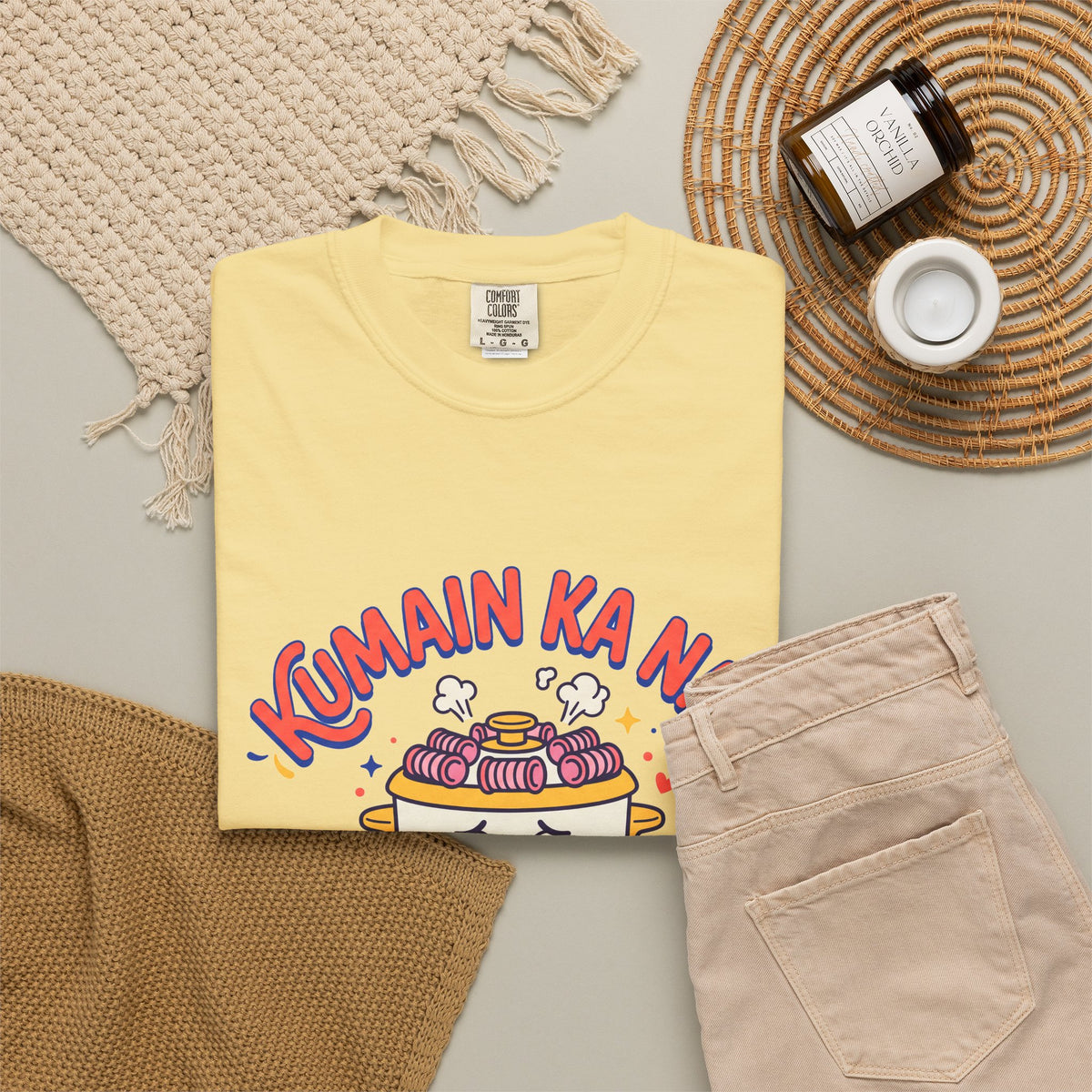 Kumain Ka Na Rice Cooker Tita Funny Filipino T-Shirt, Fil-Am Gift, Comfort Colors Tee