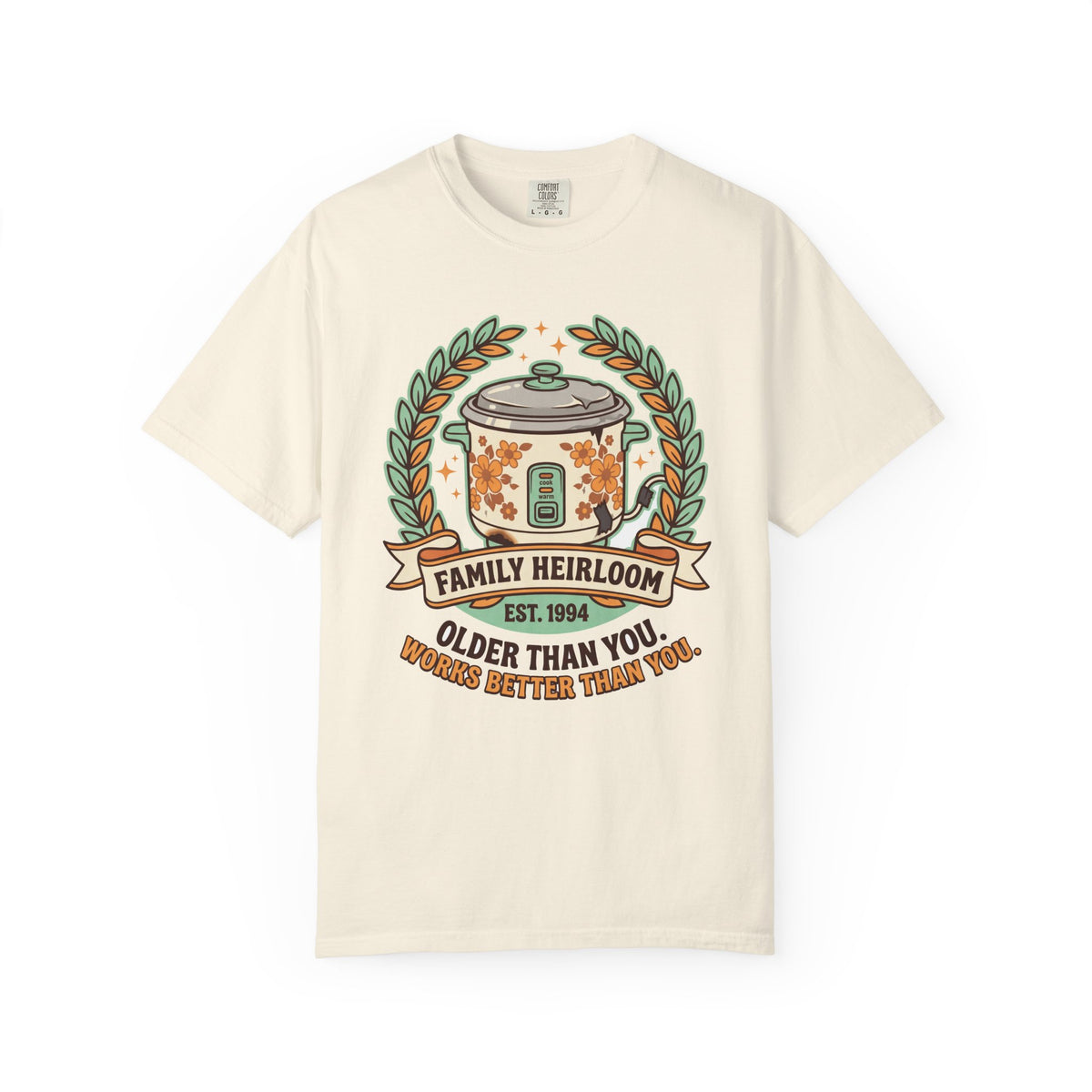 Rice Cooker Family Heirloom Est 1994 Funny Asian T-Shirt, Fil-Am Gift, Comfort Colors Tee