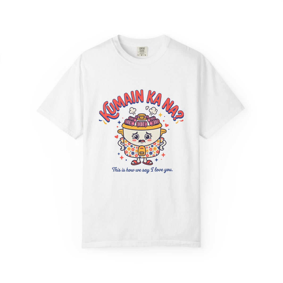 Kumain Ka Na Rice Cooker Tita Funny Filipino T-Shirt, Fil-Am Gift, Comfort Colors Tee