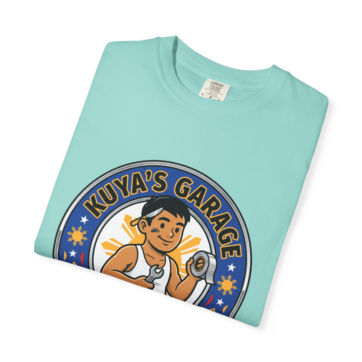 Kuya's Garage Ako Na Funny Filipino T-Shirt, Fil-Am Gift, Comfort Colors Tee