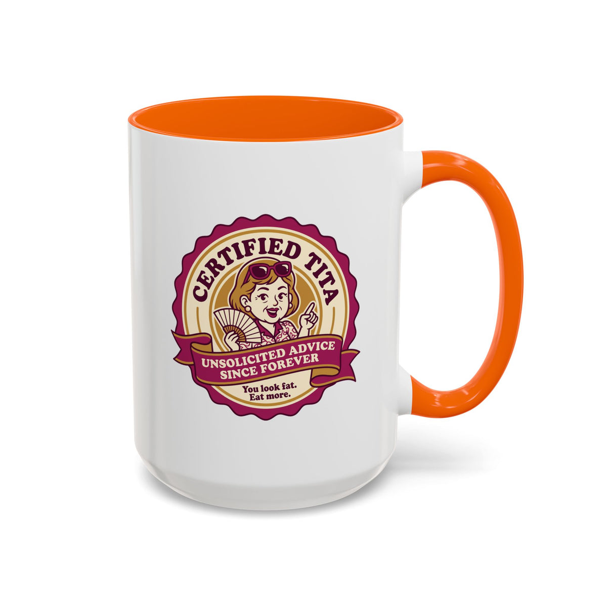 Certified Tita Unsolicited Advice Funny Filipino Mug, Filipino Coffee Mug Gift