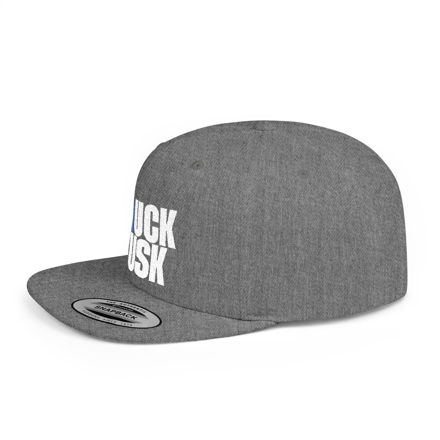 MUCK FUSK - White Blue and Red Embroidery
