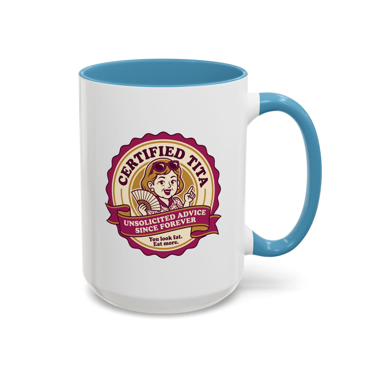 Certified Tita Unsolicited Advice Funny Filipino Mug, Filipino Coffee Mug Gift