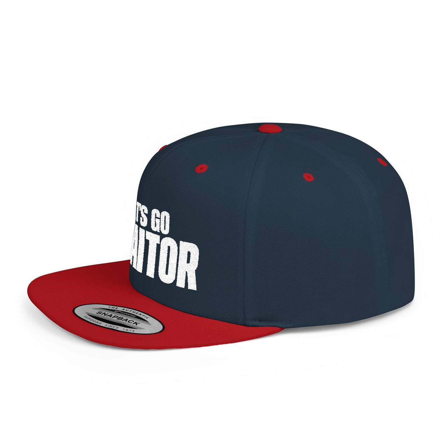 Let’s Go Traitor Political Statement Hat – The Bastos Brand (White Embroidery)