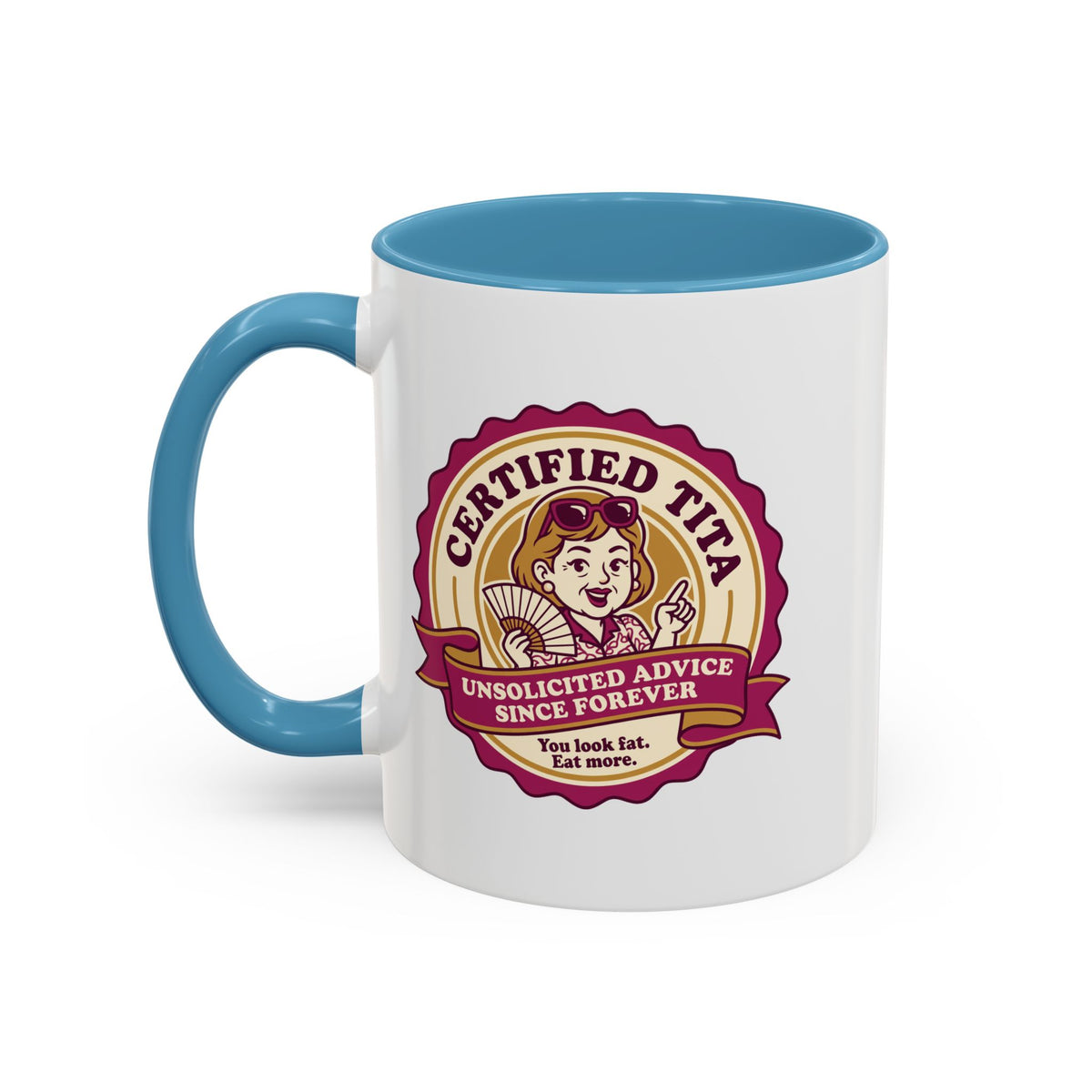 Certified Tita Unsolicited Advice Funny Filipino Mug, Filipino Coffee Mug Gift