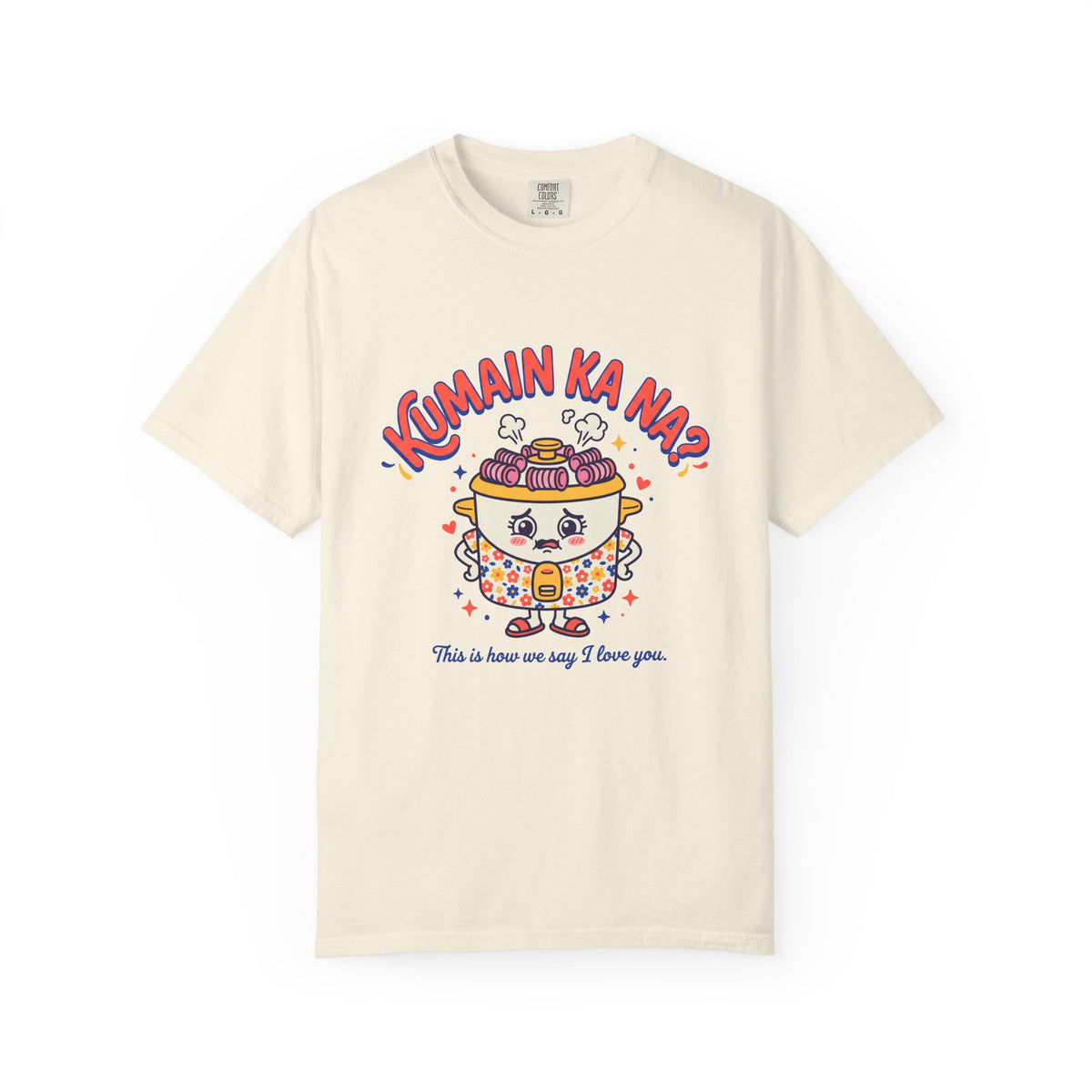 Kumain Ka Na Rice Cooker Tita Funny Filipino T-Shirt, Fil-Am Gift, Comfort Colors Tee
