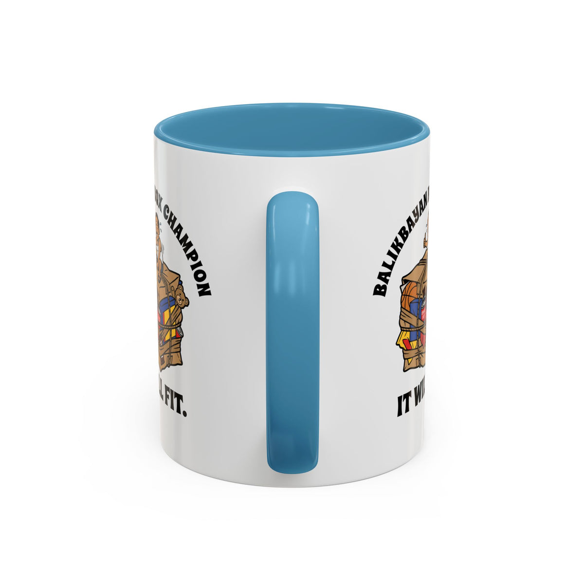 Balikbayan Box Champion It Will Fit Funny Filipino Mug, Filipino Coffee Mug Gift