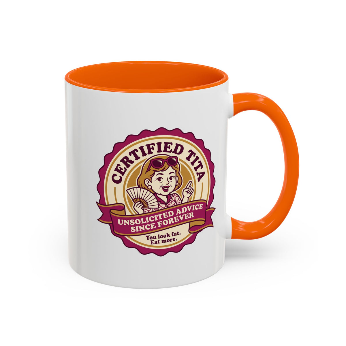 Certified Tita Unsolicited Advice Funny Filipino Mug, Filipino Coffee Mug Gift